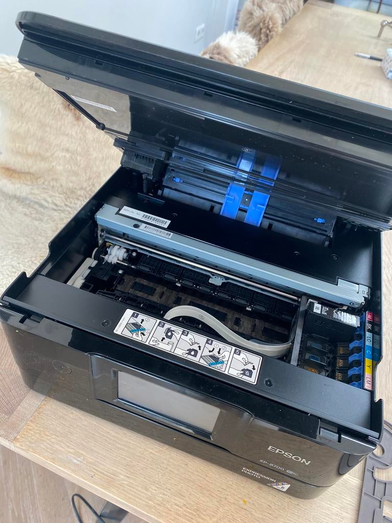Epson printer XP-8700 met volle cartridge, Computers en Software, Printers, Ophalen of Verzenden, Zo goed als nieuw