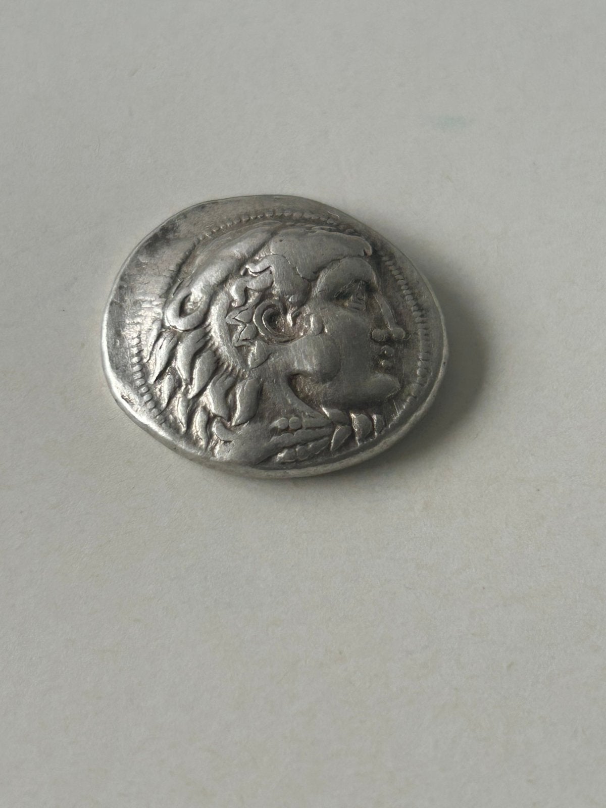 Tetradrachme Alexander de Grote (Philip III 323–317 v.Chr.), Ophalen of Verzenden, Overige landen, Losse munt, Zilver
