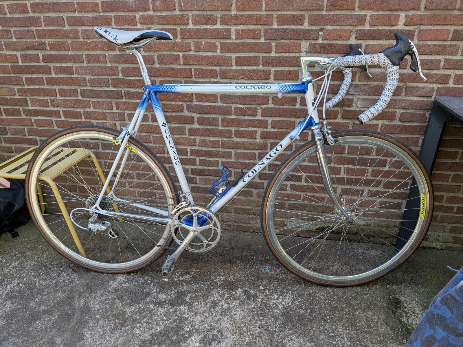 Colnago Export (maat 58) met Campagnolo groep, Fietsen en Brommers, Gebruikt, Carbon, 57 tot 61 cm, Meer dan 20 versnellingen