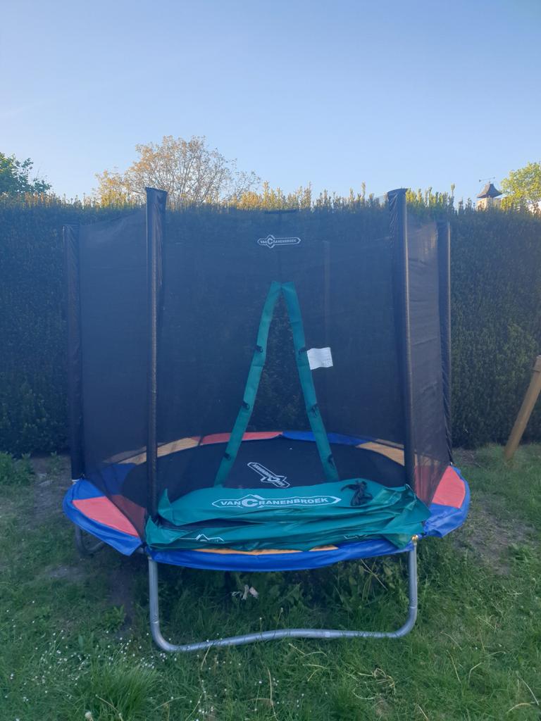 Trampoline Van Cranenbroek 244 cm, Kinderen en Baby's, Speelgoed | Buiten | Trampolines, Ophalen, Gebruikt