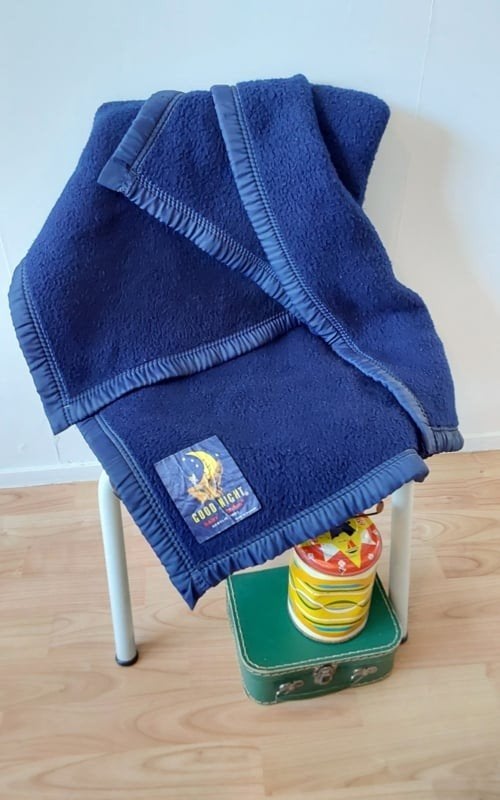 Vintage babydeken, ., Ophalen of Verzenden, ., Deken