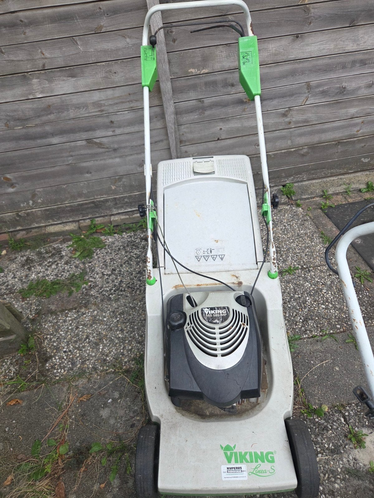 Viking MB 505 MP grasmaaier -(voor onderdele, Ophalen, Gebruikt, Opvangbak, Benzine-grasmaaier