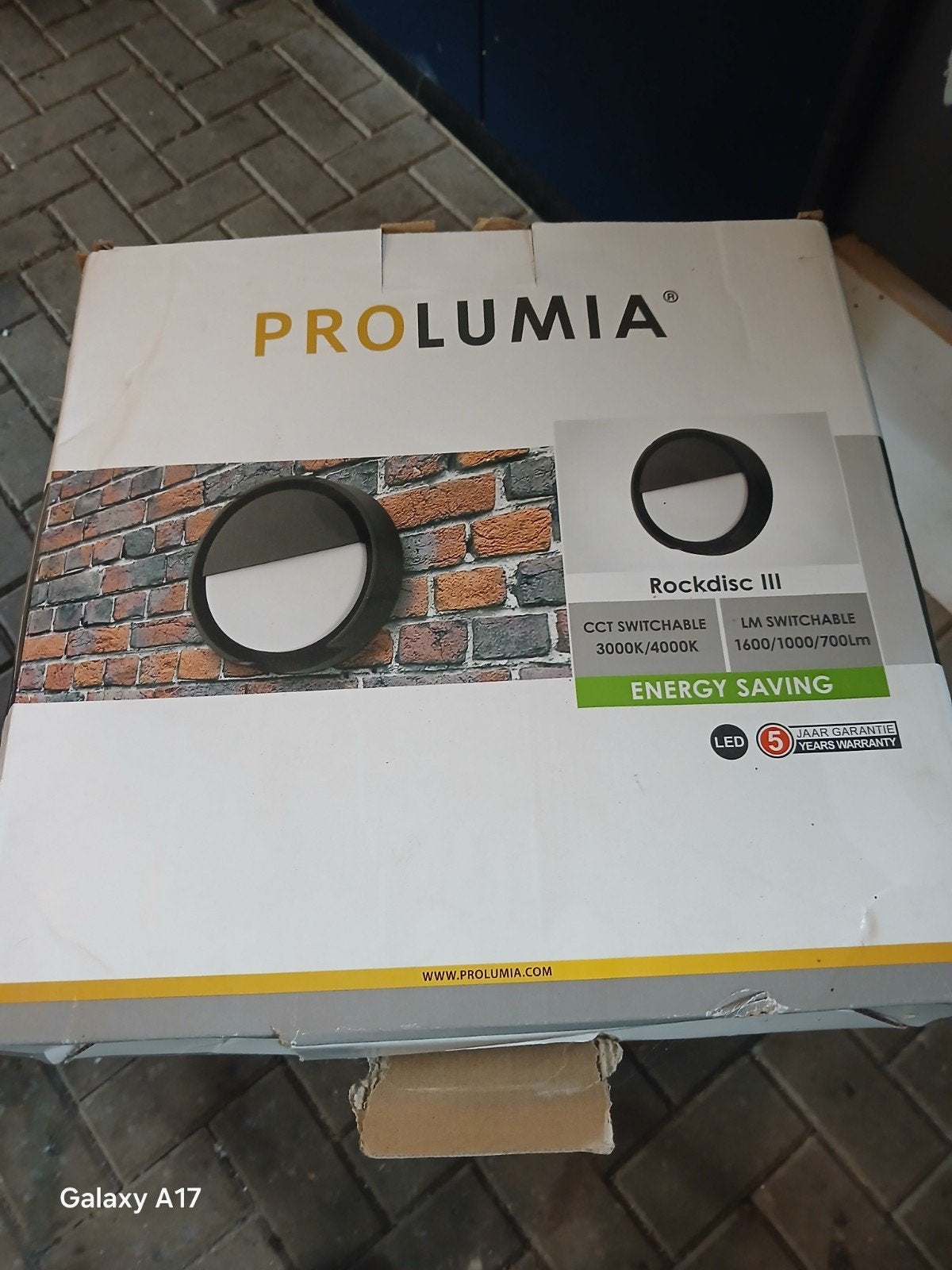 4x Prolumia Rockdisc III LED Opbouwspot - Nieuw in doos p/s, Ophalen, Nieuw