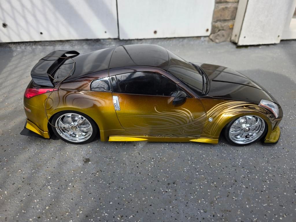 NIKKO Nissan 350Z RC Auto schaal 1:10 Fast and Furious, Elektro, Gebruikt, Ophalen of Verzenden, Schaal 1:10