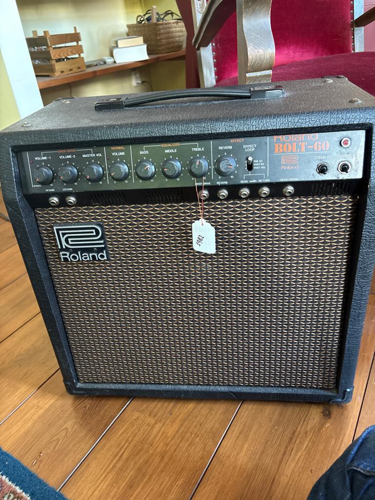 Roland Bolt-60 Gitaarversterker - Vintage Geluid, Ophalen of Verzenden, Zo goed als nieuw, Gitaar, 50 tot 100 watt
