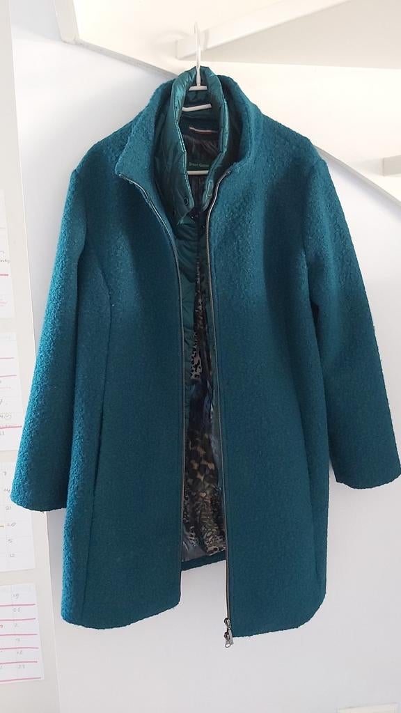 Green Goose jas/mantel maat 46 met afneembare binnenkraag, Kleding | Dames, Jassen | Zomer, Zo goed als nieuw, Maat 46/48 (XL) of groter