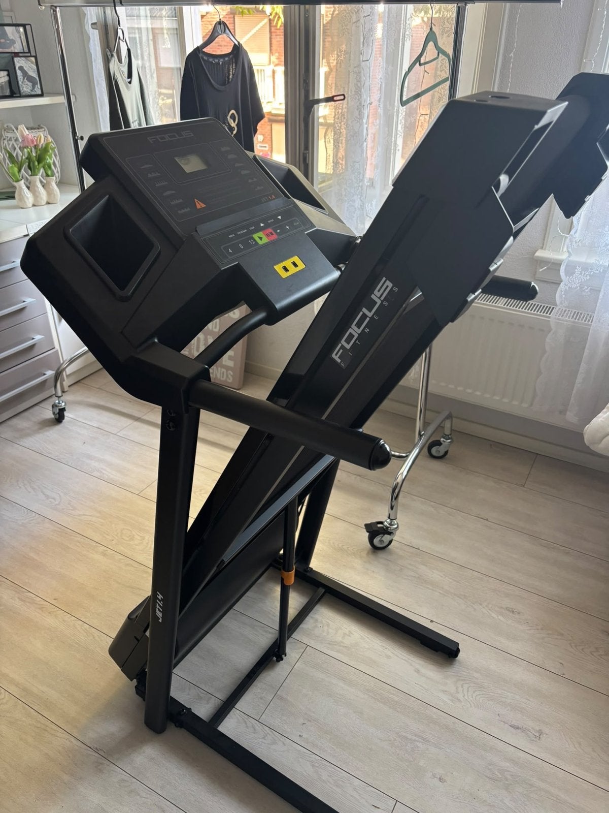 Focus Fitness Jet 1.4 loopband met helling, Sport en Fitness, Ophalen of Verzenden, Zo goed als nieuw, Metaal, Loopband