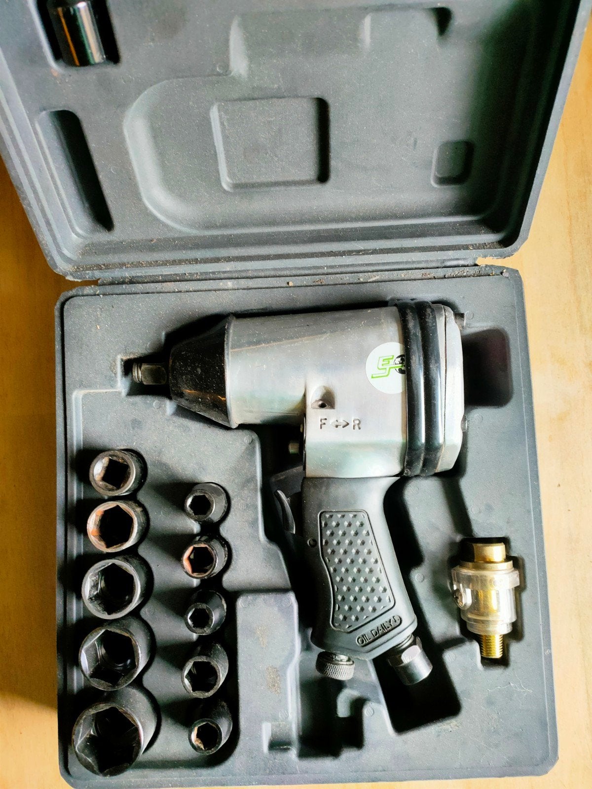 Pneumatische slagmoersleutel incl, Ophalen of Verzenden