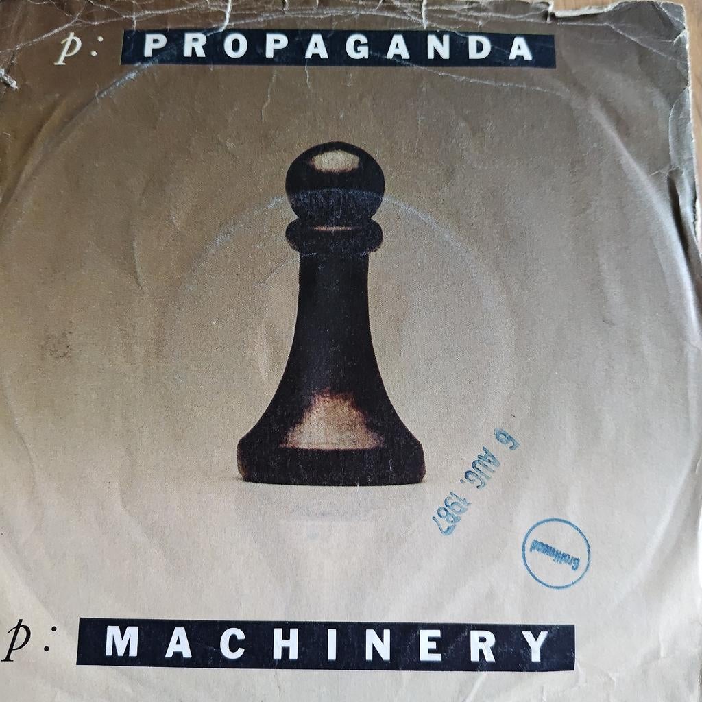 Propaganda - Machinery (7 inch vinyl single), Ophalen of Verzenden, Gebruikt