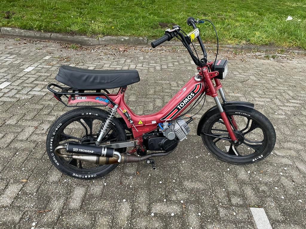 Tomos 65cc 19mm bing blauw kenteken, Ophalen, Gebruikt, Standard