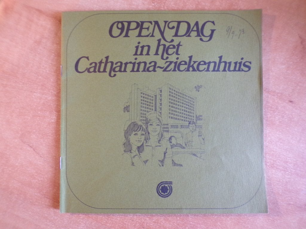 Open dag in het Catharina-ziekenhuis Eindhoven, 1973, Boeken, Ophalen of Verzenden, 20e eeuw of later, Gelezen