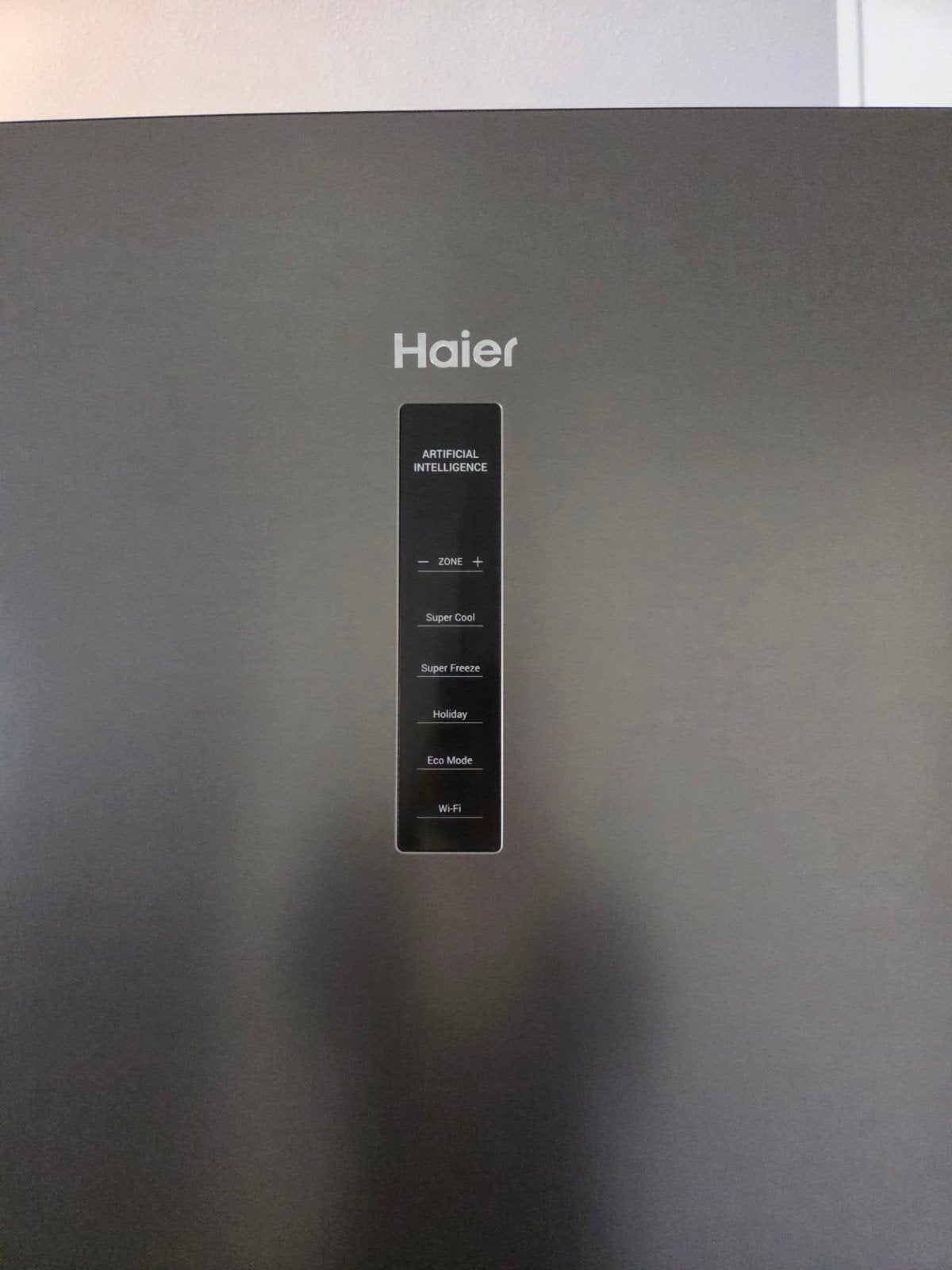 Haier HTW5618ENMP koelkast - Zo goed als nieuw, Ophalen, 200 liter of meer, Met aparte vriezer, 160 cm of meer