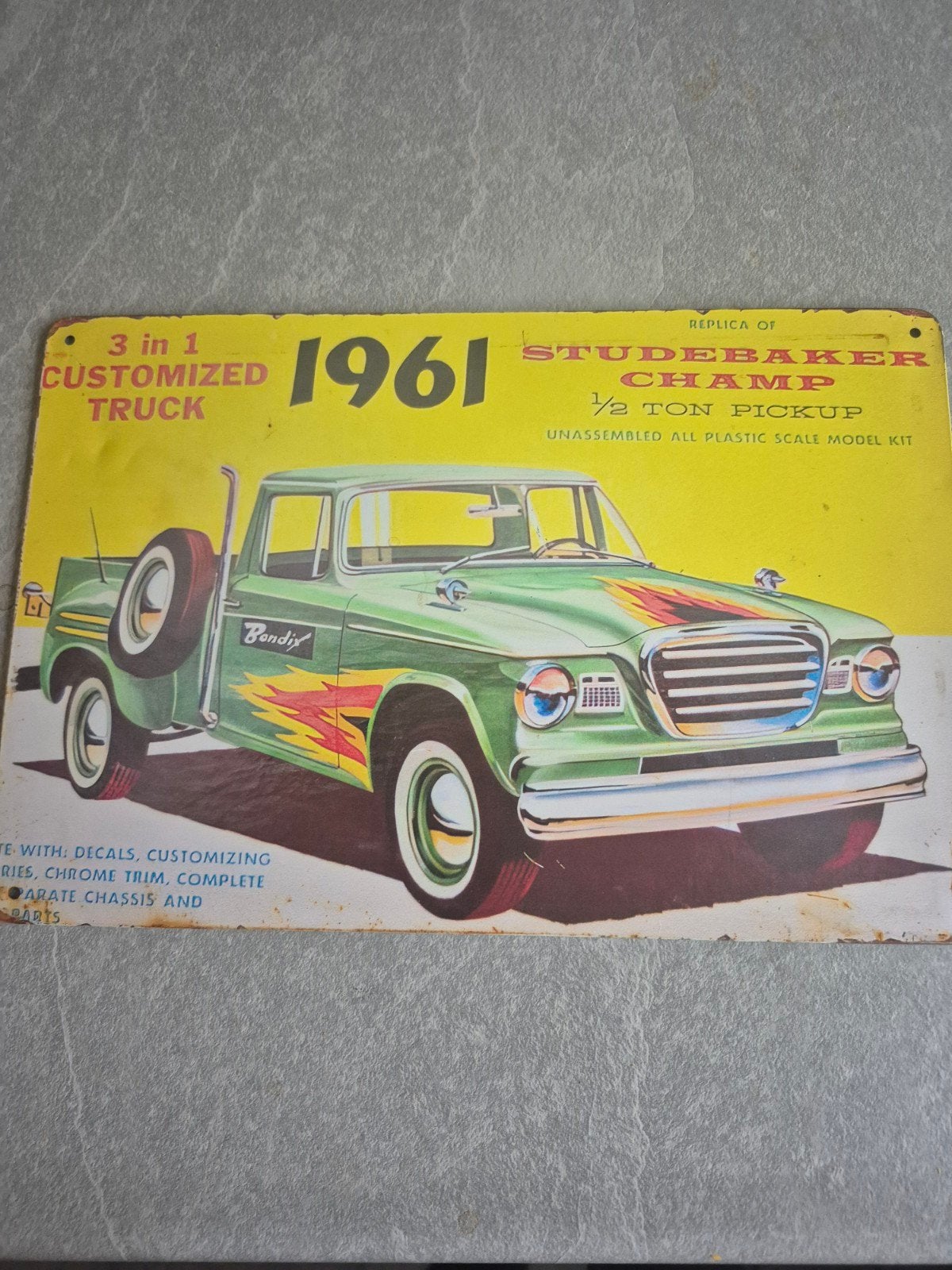 Vintage 1961 Studebaker Champ Modelbouwkit, Ophalen of Verzenden, Nieuw