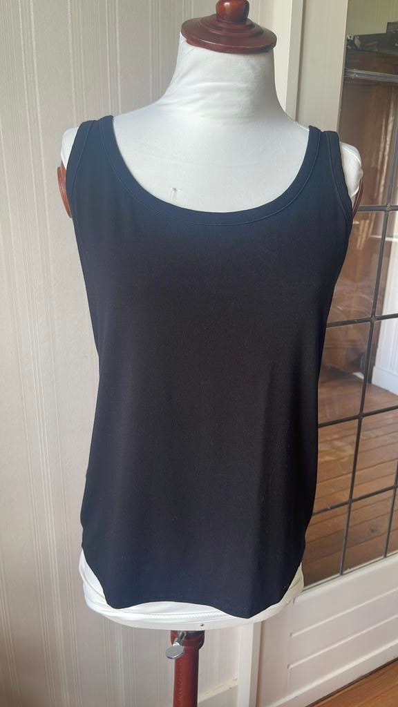 Marccain top hemd zwart mt 5 ca 42, Kleding | Dames, Zwart, Maat 42/44 (L), Ophalen of Verzenden, Zonder mouw