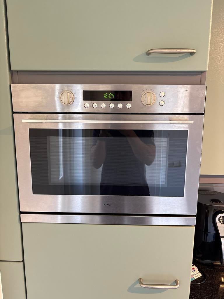 ATAG MX4211AUU/A01 Combi Oven - Inbouw, Gebruikt, Hete lucht, Oven met grill, Inbouw