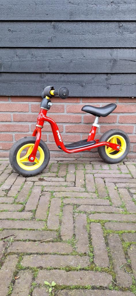 Puky loopfiets rood, Kinderen en Baby's, Speelgoed | Buiten | Voertuigen en Loopfietsen, Ophalen of Verzenden, Gebruikt, Loopfiets