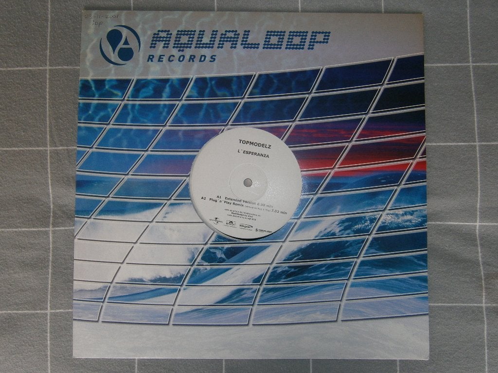 Topmodelz – L'Esperanza. 2001. Zeldzaam ! Trance Hard Trance, Cd's en Dvd's, Vinyl | Dance en House, Ophalen, Trance, Inclusief binnenhoes