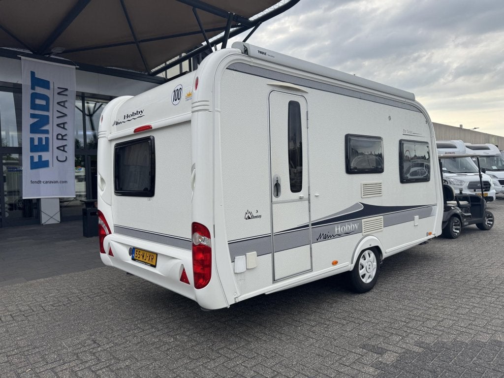 Hobby De Luxe 440 SF 2013 MOVER + LUIFEL!!!, Caravans en Kamperen, Caravans, Hobby, Bedrijf, Treinzit, Schokbreker