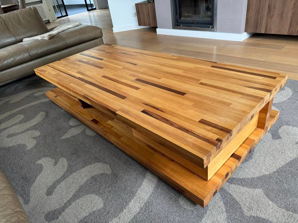 Linteloo Level design salontafel, Huis en Inrichting, Ophalen, Gebruikt, 50 tot 100 cm, 150 tot 200 cm