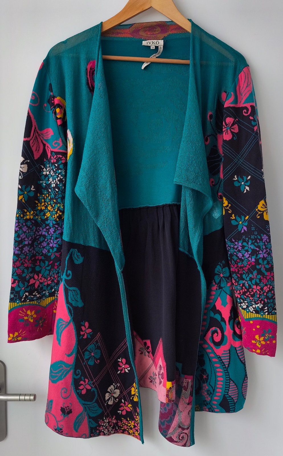 Ivko zomer vestje met bloemen. XL, Verzenden, Zo goed als nieuw