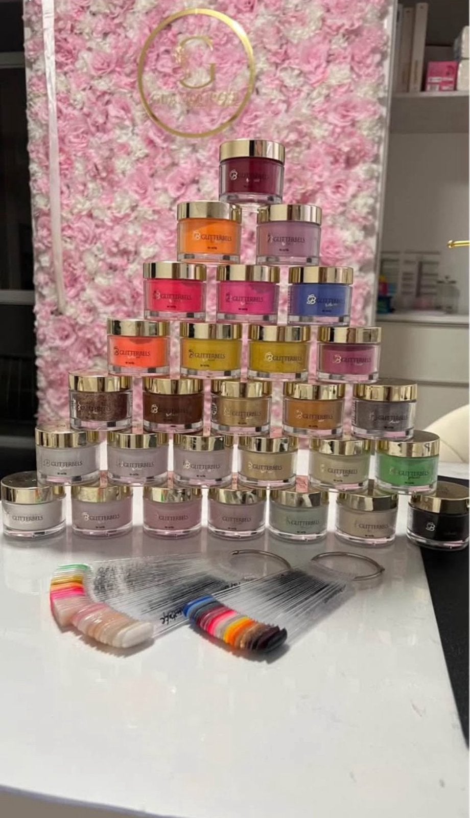 Glitterbels acryl, Ophalen of Verzenden, Zo goed als nieuw