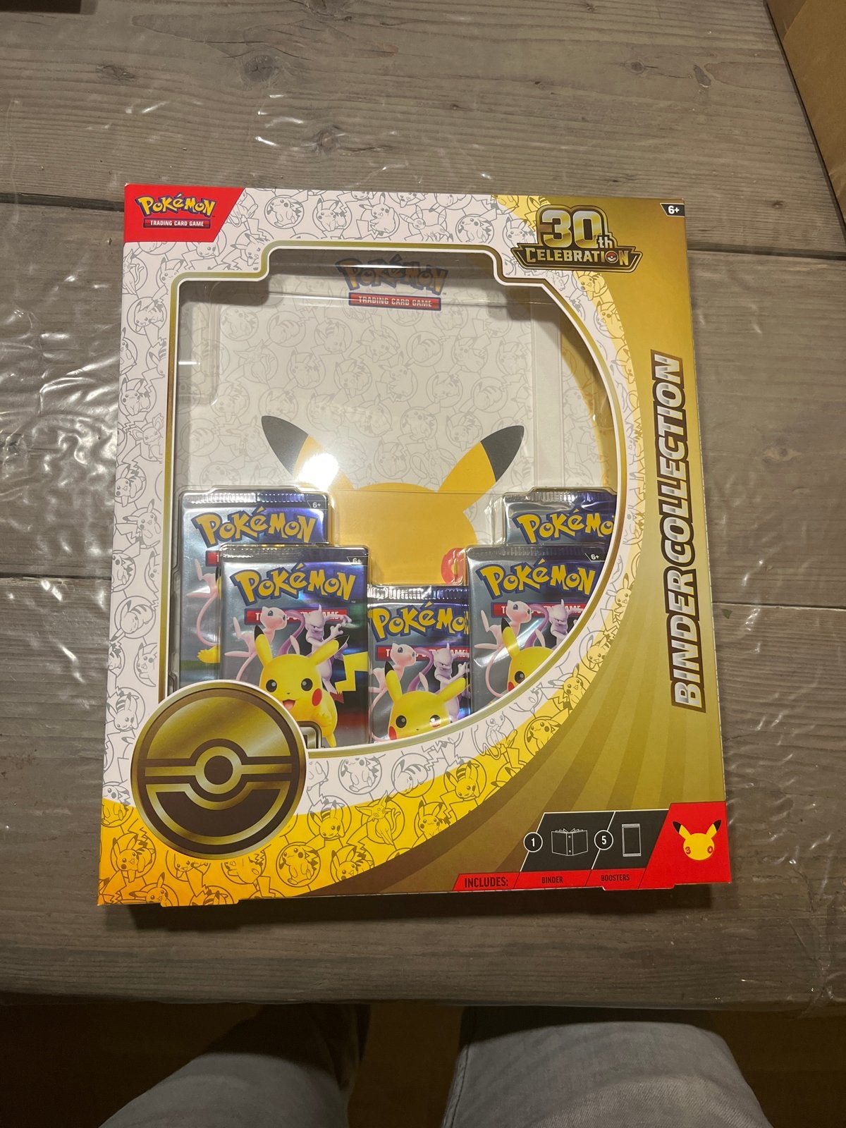 Pokémon 30th Celebration Binder Collectie met Boosters, Ophalen of Verzenden, Nieuw, Overige typen