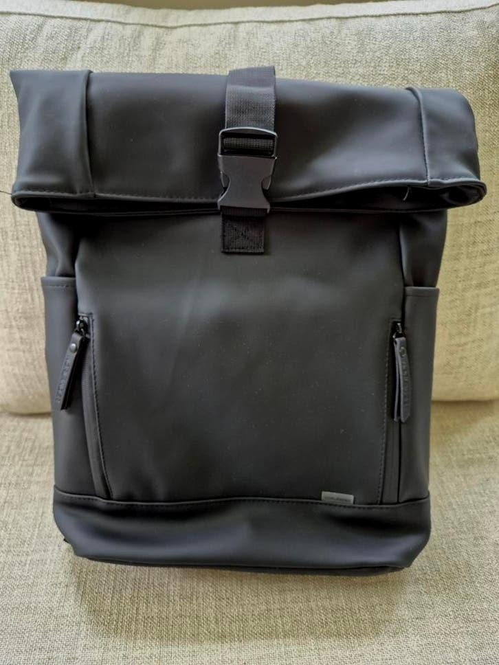 Norländer Dull Pu stijlvolle fietsrugtas 2.0 zwart, 25 tot 40 cm, Ophalen of Verzenden, Zo goed als nieuw, Waterdicht
