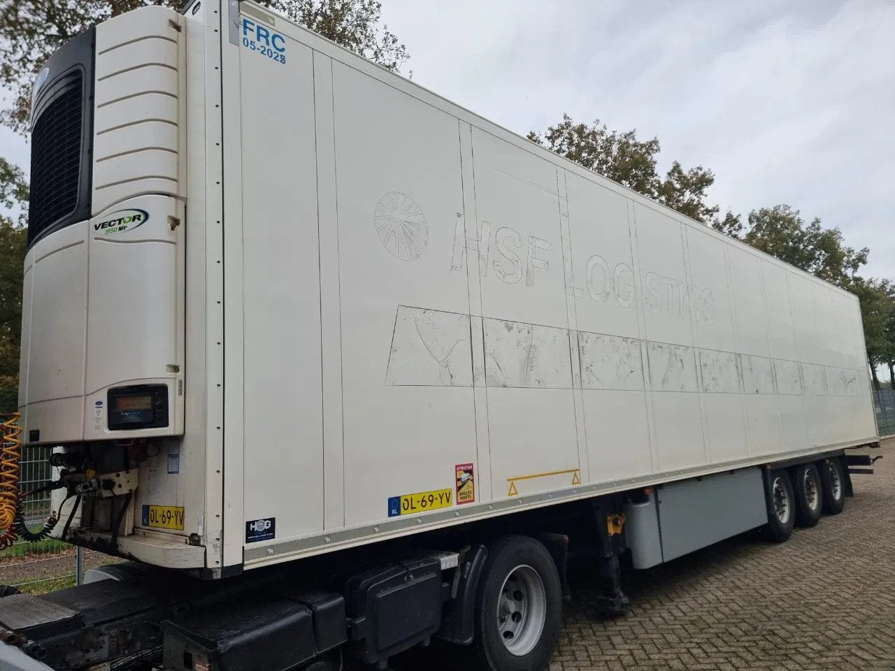 Schmitz Cargobull SCB*S3B / OL-69-YV (bj 2013), Auto's, Vrachtwagens, Bedrijf, Aanhangers en Opleggers, Overige brandstoffen, Wit