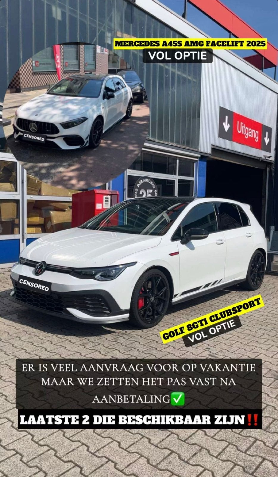Autoverhuur ZONDER BORG 18+ (Rotterdam/Denhaag)