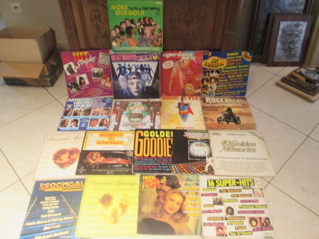 35 Verzamel LP's - allerlei, Cd's en Dvd's, Ophalen of Verzenden, Zo goed als nieuw, Pop, LP