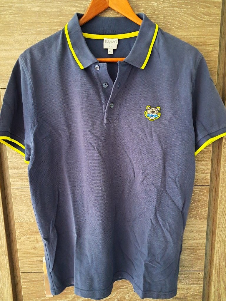 Te koop kenzo polo shirts, Ophalen, Zo goed als nieuw, Maat 48/50 (M), Blauw