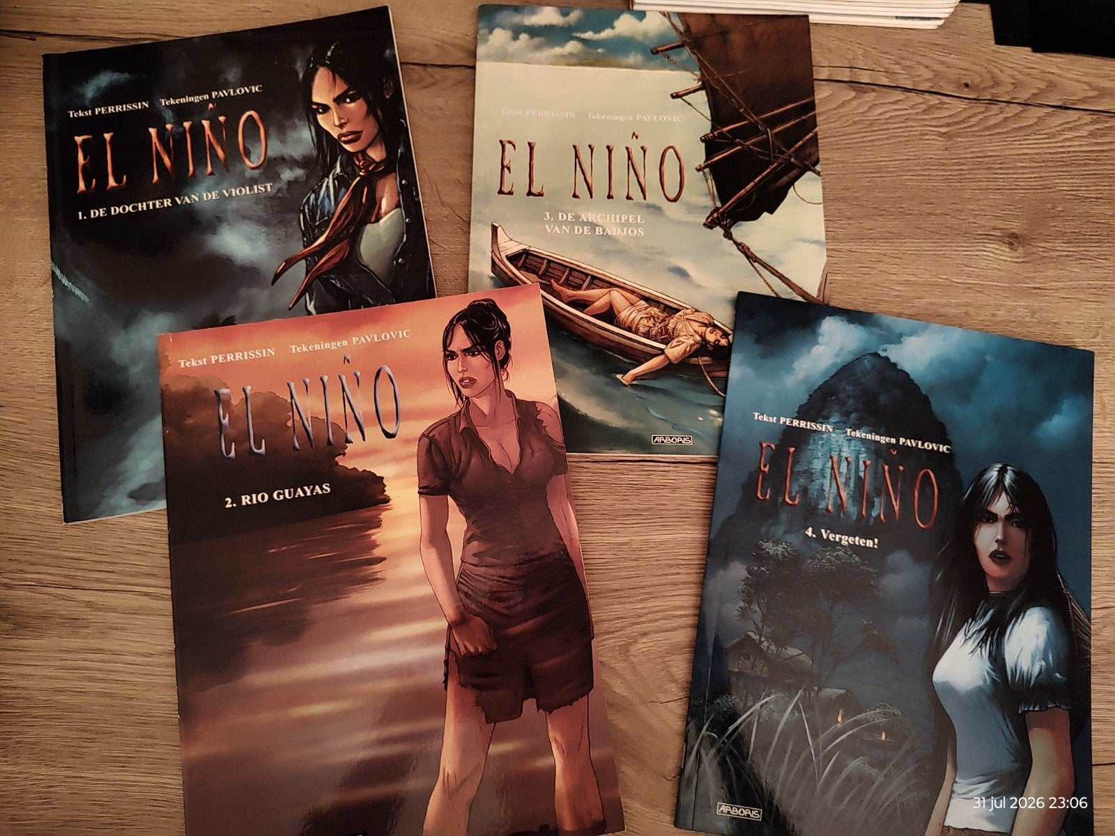 El Niño stripboeken - Complete serie 1-4, Complete serie of reeks, Ophalen of Verzenden, Zo goed als nieuw