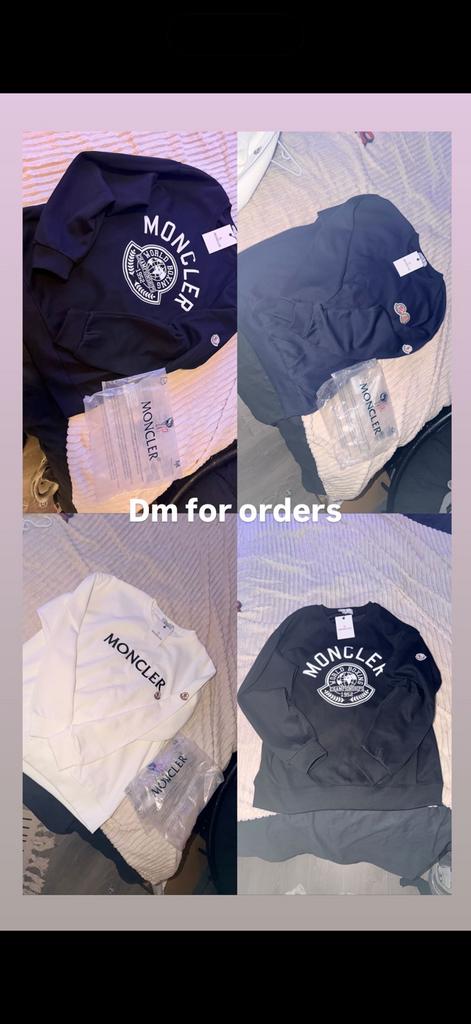 4 Moncler truien, Ophalen, Nieuw, Maat 52/54 (L)