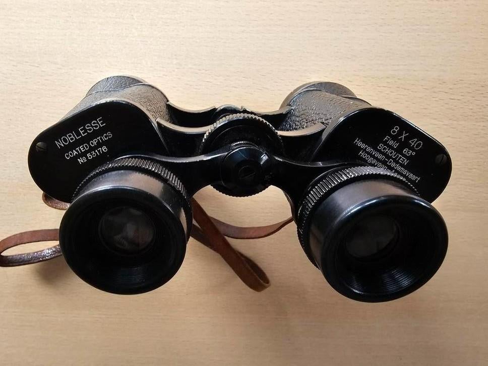 Vintage Verrekijker Noblesse 8x40 Coated Optics, Audio, Tv en Foto, Optische apparatuur | Verrekijkers, Gebruikt, 8 tot 12x, Met hoes of tas