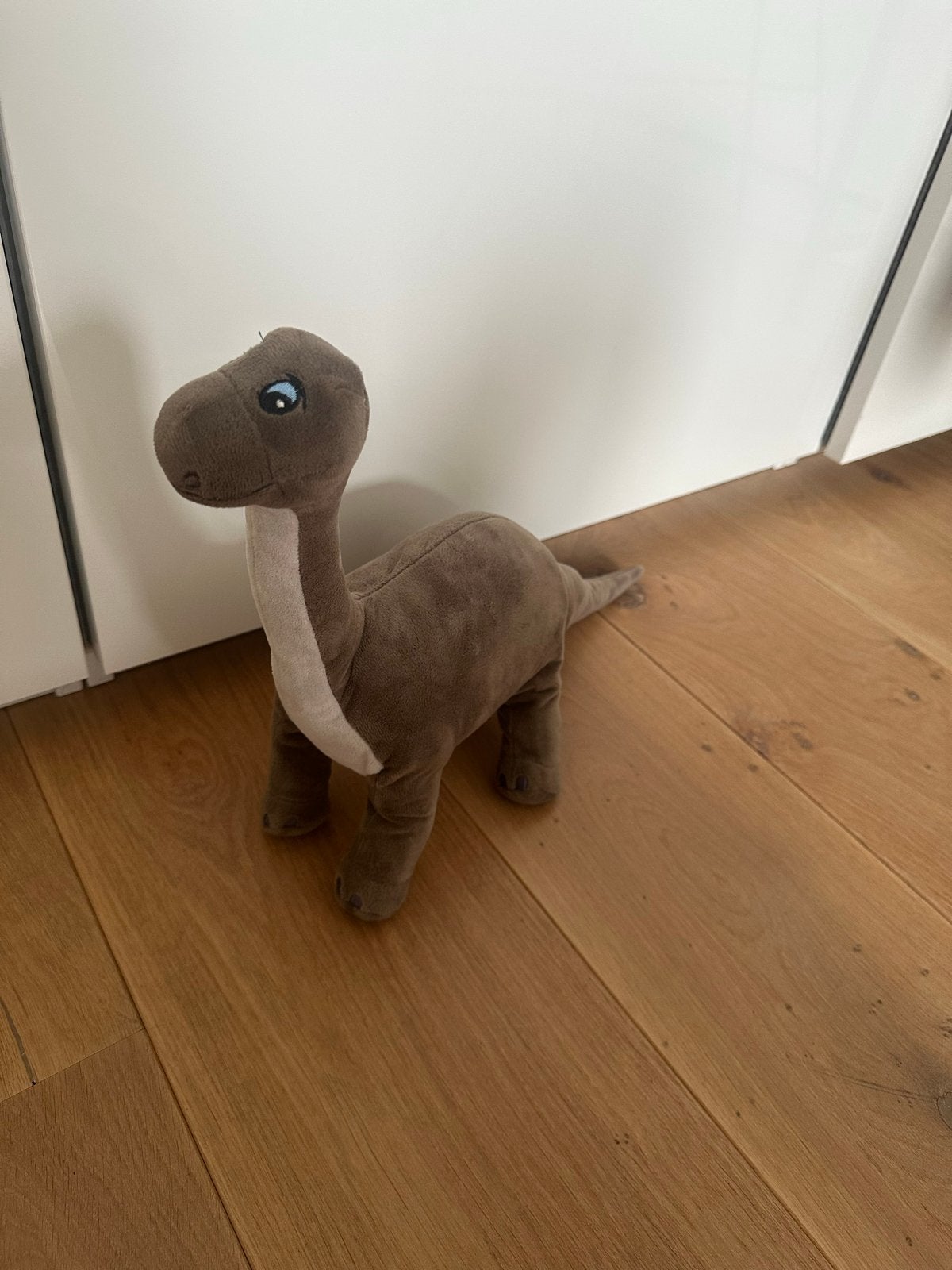 IKEA Knuffel Dinosaurus - Zacht en Speels, Grijs, Ophalen of Verzenden, Zo goed als nieuw, Middelgroot (20 tot 80 cm)