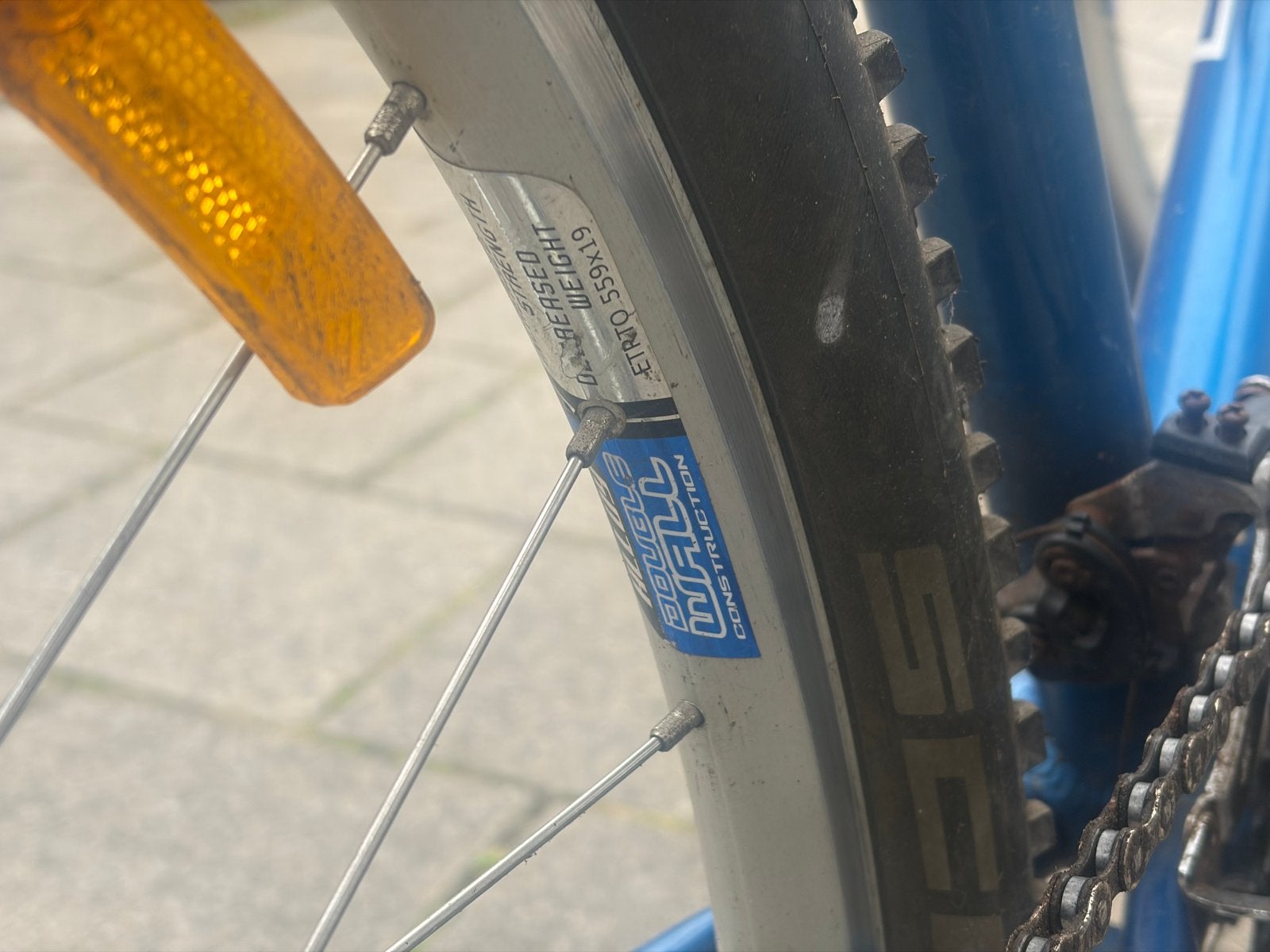 Giant Sedona DX Herenfiets - Blauw/Grijs, Ophalen, Gebruikt, Velgrem, Giant