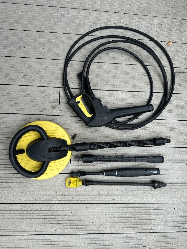 Kärcher toebehoren (dus geen HD-Spuit), Ophalen of Verzenden, Gebruikt, Elektrisch, Kärcher