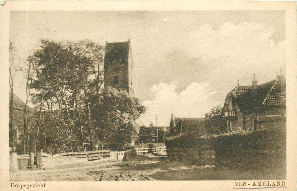 702-019-003 Nes Ameland, Verzenden, Voor 1920, Friesland