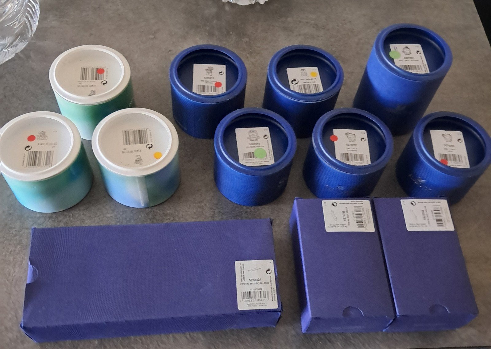 Swarovski lege dozen ( vooral kleine items ), Ophalen of Verzenden, Figuurtje