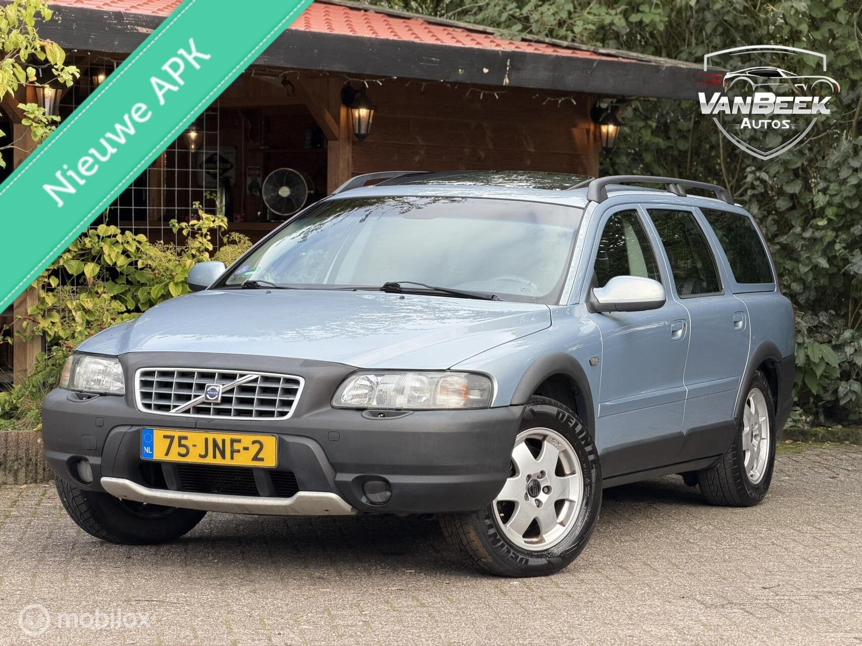 Volvo V70 XC 2.4 T AWD Cross Country Nieuwe APK, Auto's, Automaat, Blauw, V70, 2435 cc