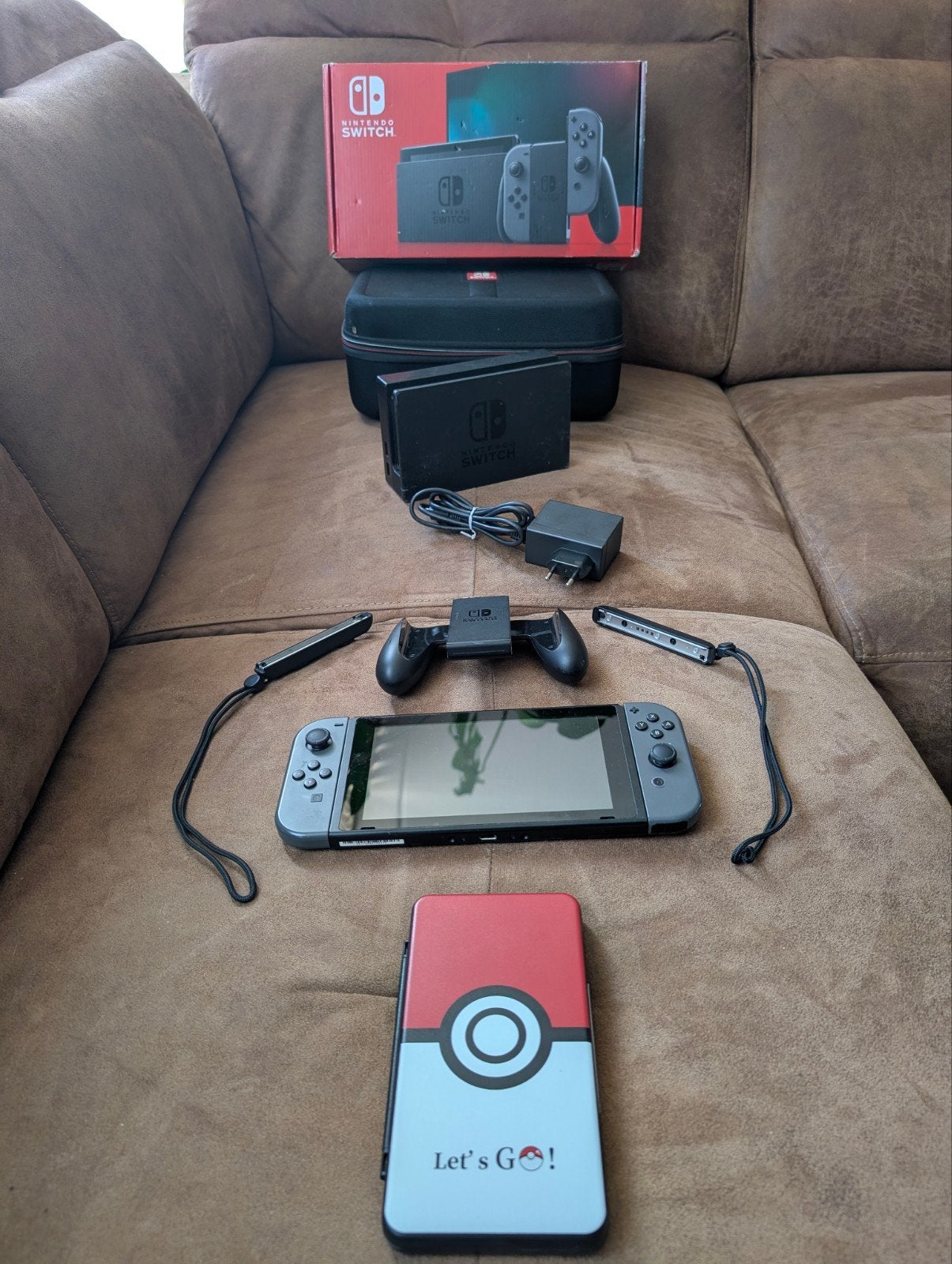 Nintendo Switch met Dock, Games, Controller, Draagtas & Meer, Met games, Met 2 controllers, Ophalen of Verzenden, Zo goed als nieuw