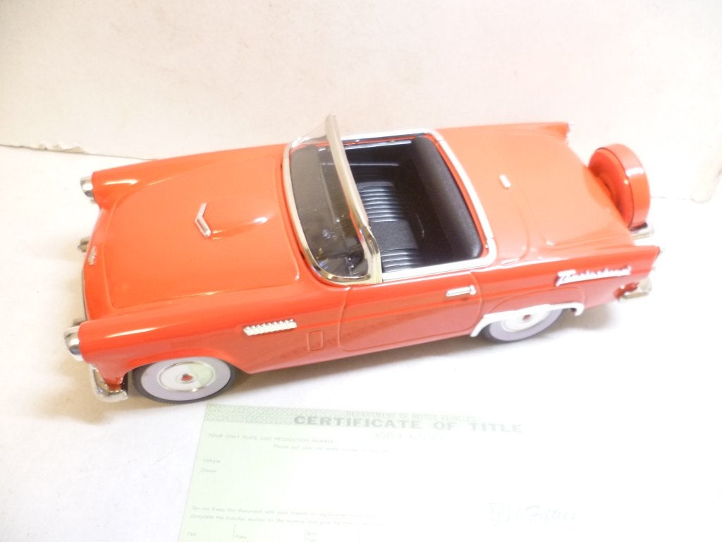 Blikken Ford Thunderbird Convertible rood  80er jaren Japan, Hobby en Vrije tijd, Ophalen of Verzenden, Nieuw, Auto, Overige merken