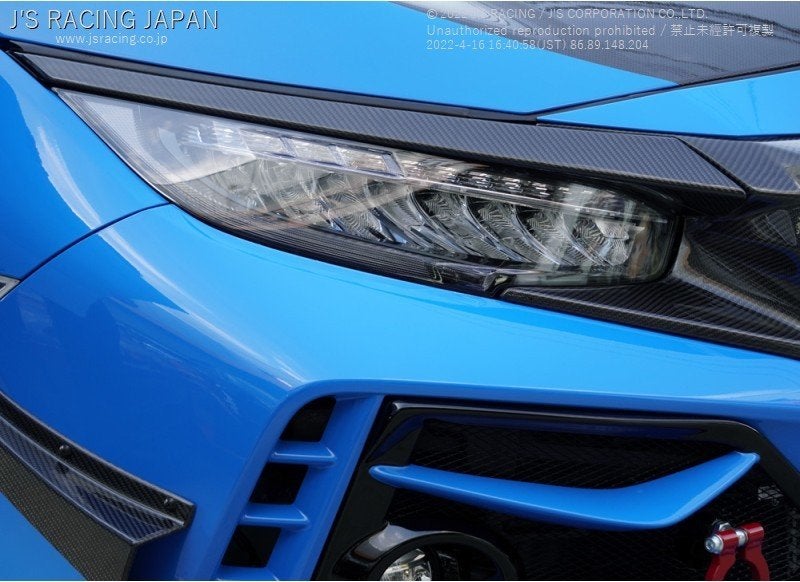 J's Racing carbon booskijker - Honda Civic FK8 Type-R, Ophalen of Verzenden