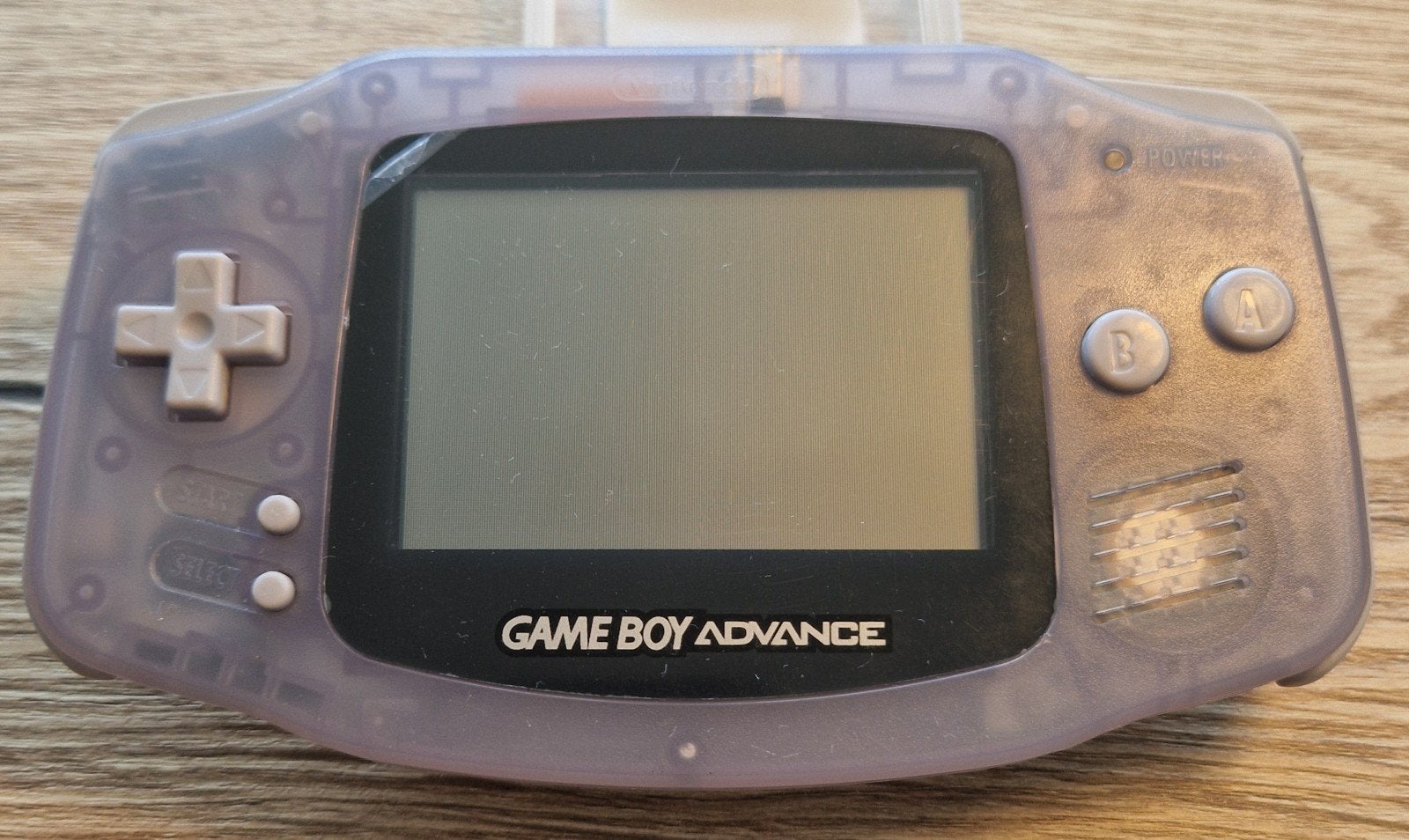 Gameboy advance glacier PAL met krasvrij scherm, Spelcomputers en Games, Ophalen of Verzenden, Zo goed als nieuw, Game Boy Advance