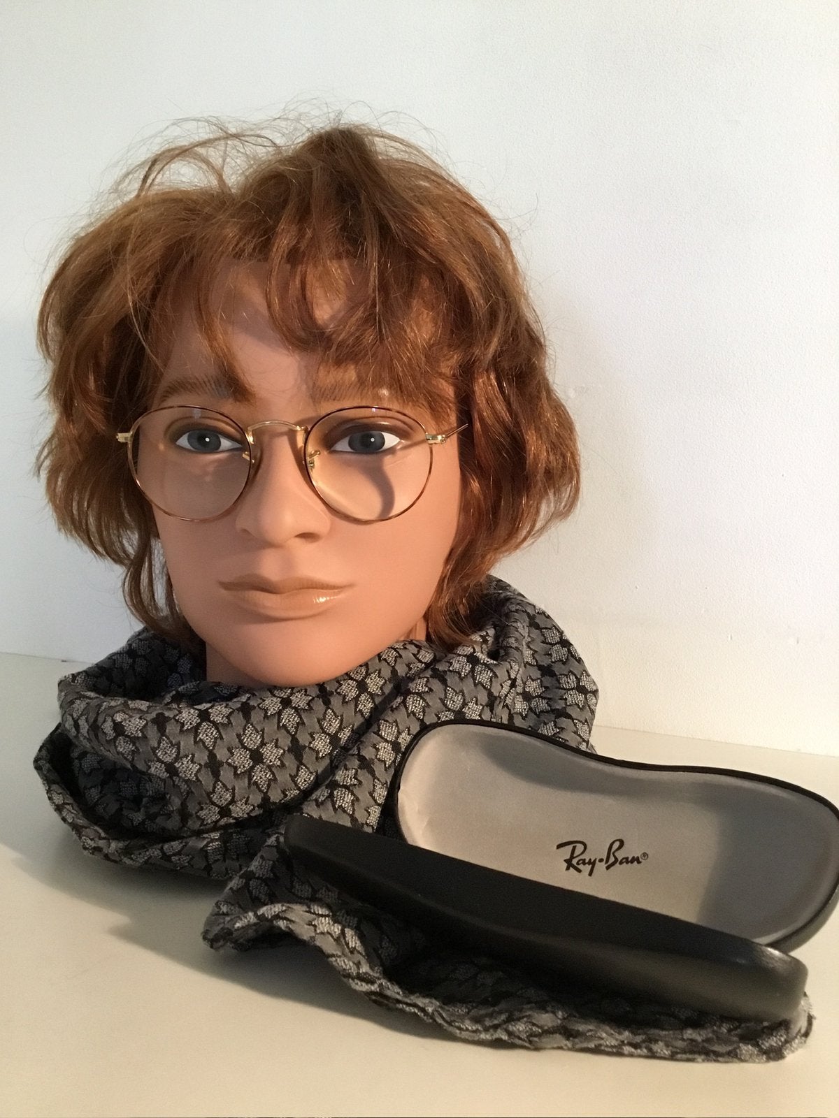 Smal Ray Ban montuur ( in Hilversum ), Bruin, Ophalen of Verzenden, Zo goed als nieuw, Ray-Ban