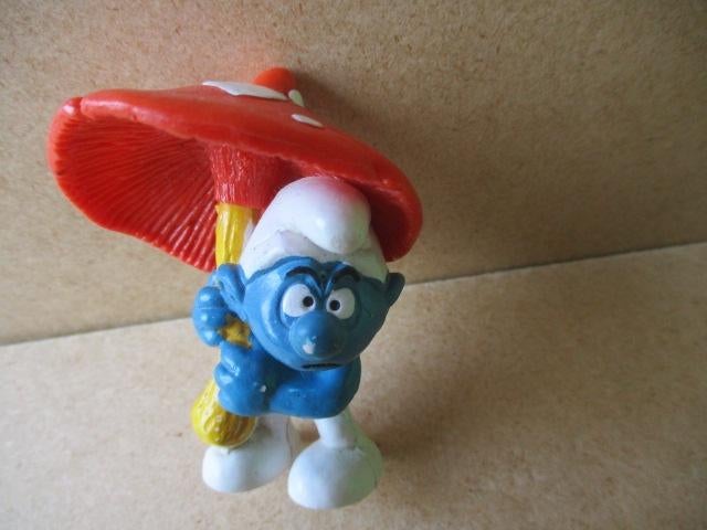 adv10789 smurfen poppetje 14, Ophalen, Smurfen, Gebruikt, Beeldje of Figuurtje