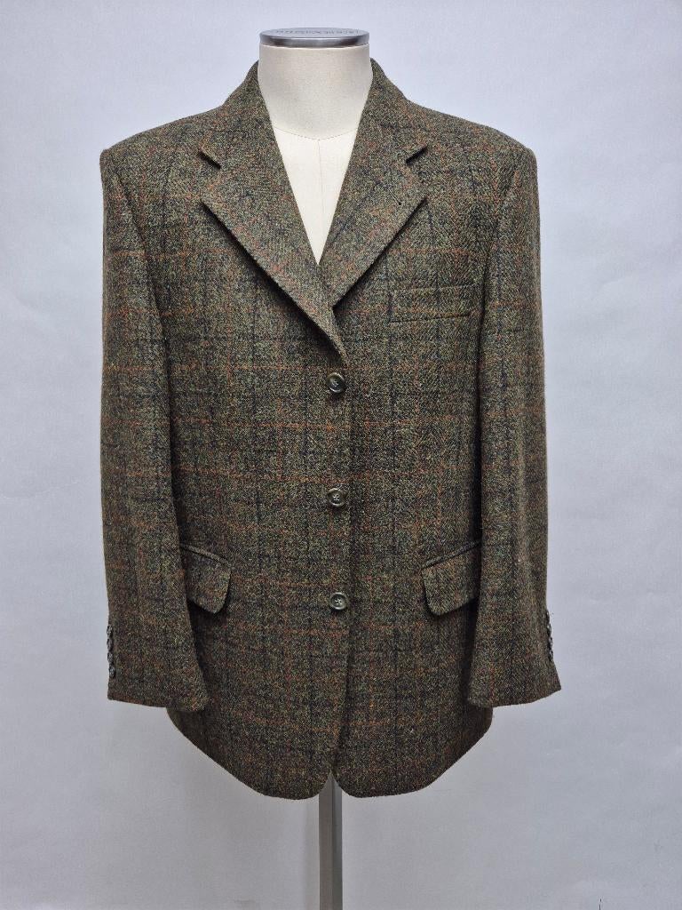 Harris Tweed blazer colbert maat 52/54 (26), Maat 52/54 (L), Harris Tweed, Overige kleuren, Ophalen of Verzenden