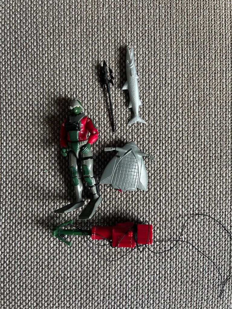 Vintage G.I. Joe Cobra Eel (v2) 1992 - 100% Full Complete, Ophalen of Verzenden, Zo goed als nieuw