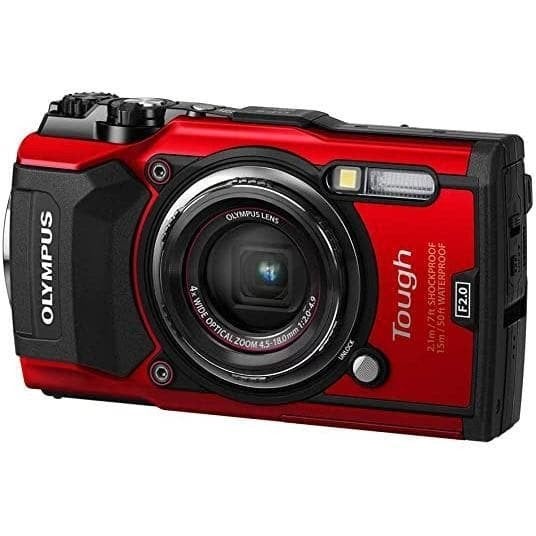 Olympus Tough TG-5 Rood (Geschikt voor onderwater), Ophalen, Zo goed als nieuw, Olympus