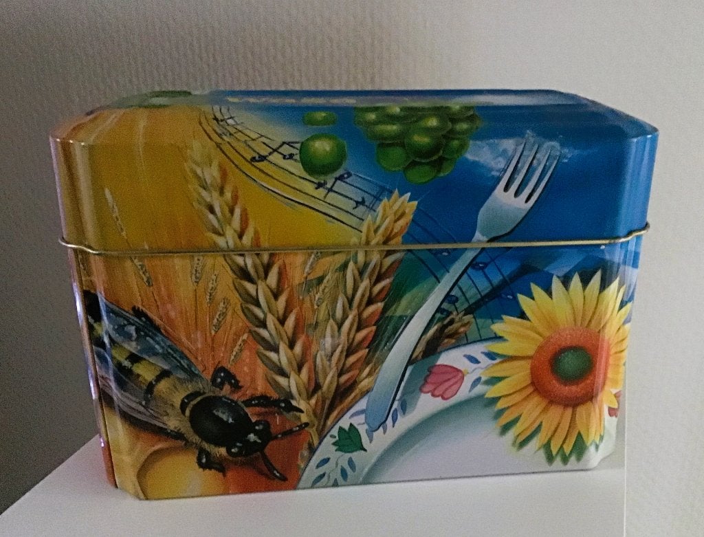 Puntgaaf Vintage blik Wasa, Verzamelen, Blikken, Ophalen of Verzenden, Zo goed als nieuw, Overige, Overige merken